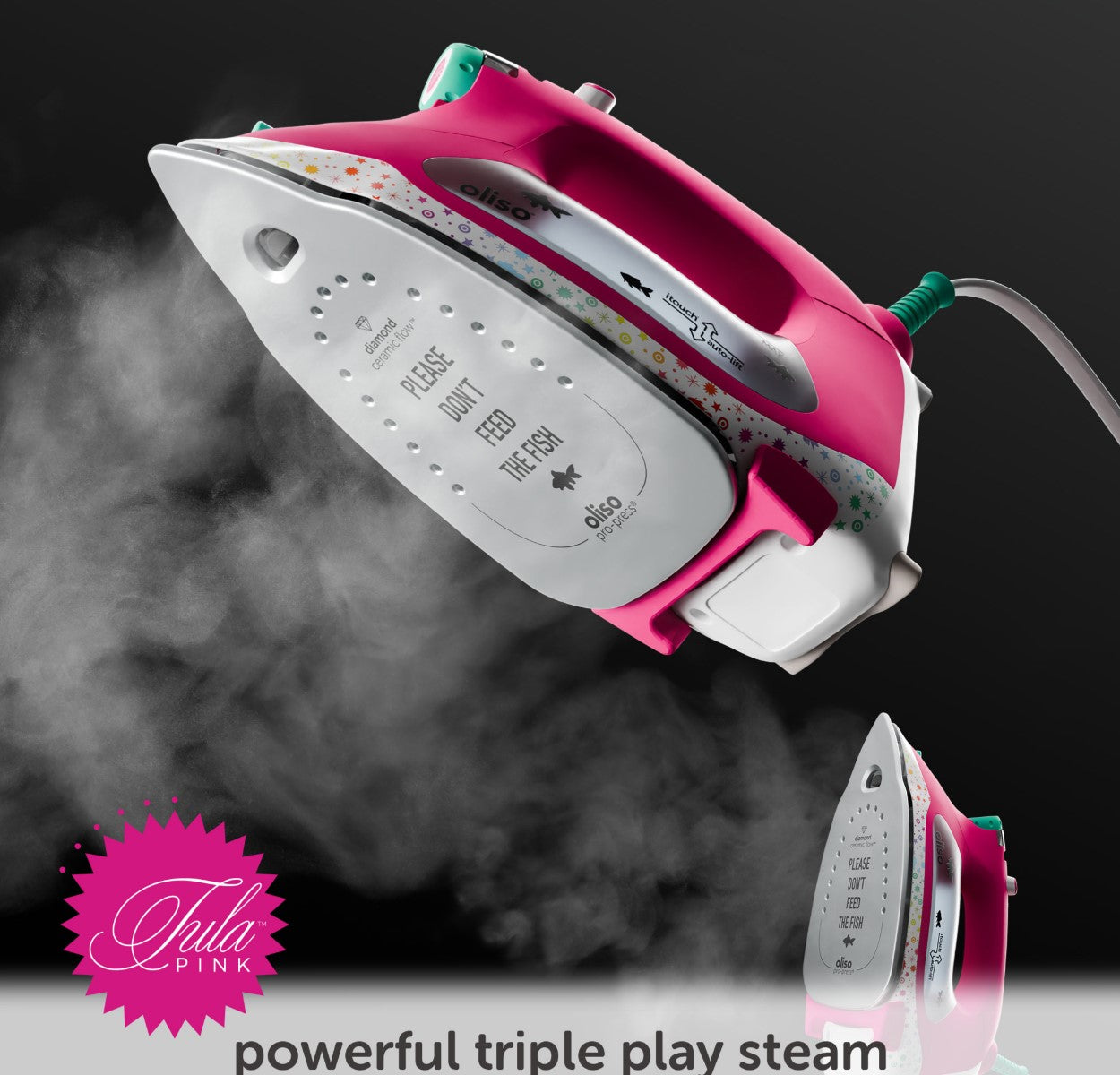 Oliso Smart Iron TG1600 Pro Plus Tula Pink