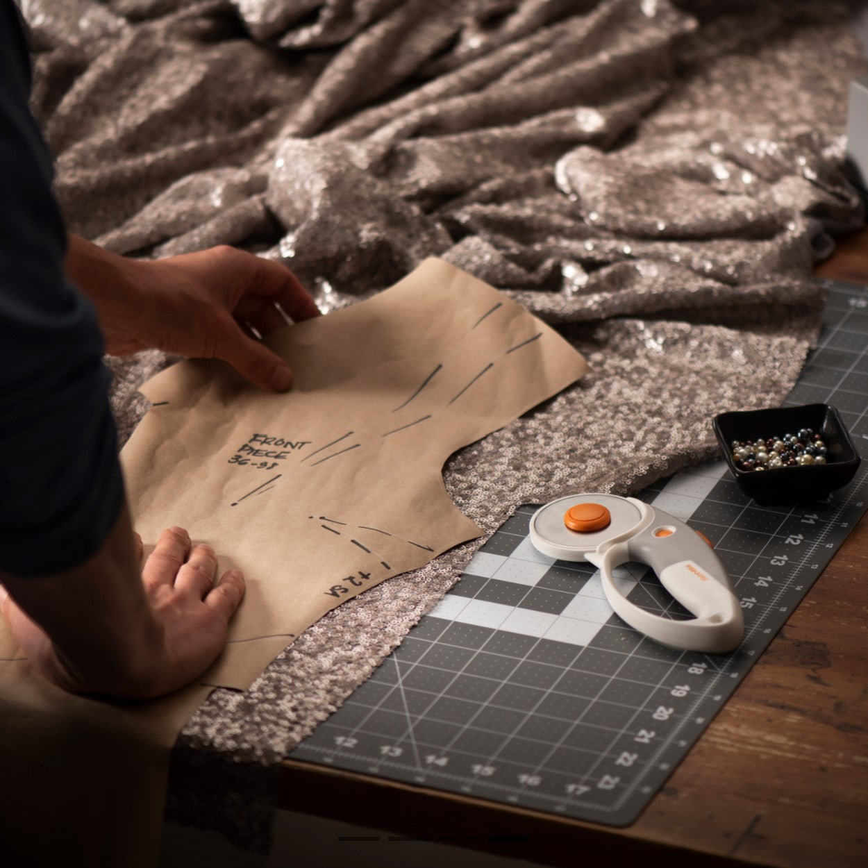 Fiskars Rotary Cutter Straight Titanium 60mm