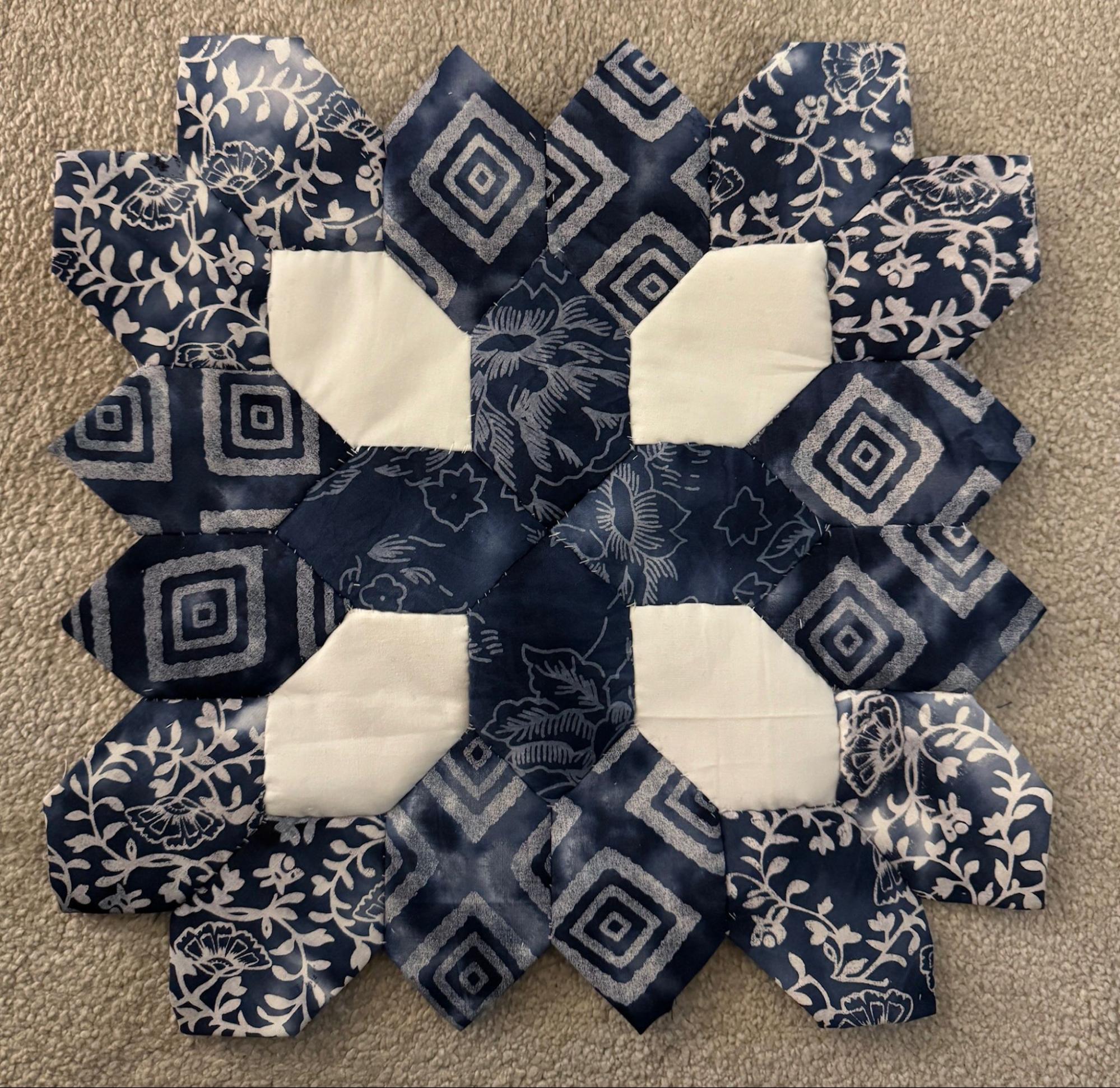 Patchwork of Crosses Pattern and Kit