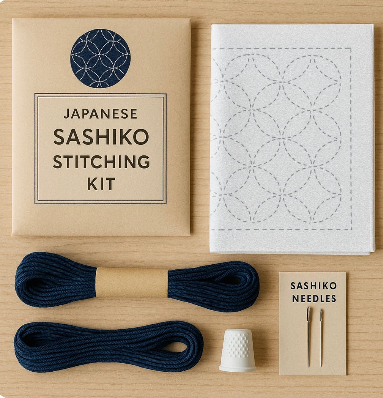 Japanese Sashiko Kit