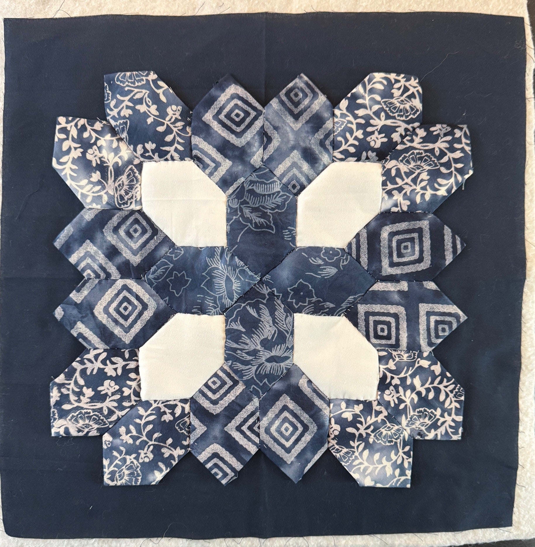 Patchwork of Crosses Applique Pattern